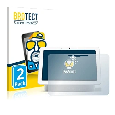 Image of brotect Screen Protector Anti Glare compatible with Google Nest Hub Max (2 Pack) Matte, Fingerprint Protection Film