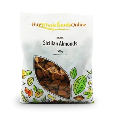 Image of Organic Sicilian Almonds 500g