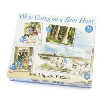 Image of Paul Lamond 4425 4 in 1 We&#039;re Going on a Bear Hunt Puzzle