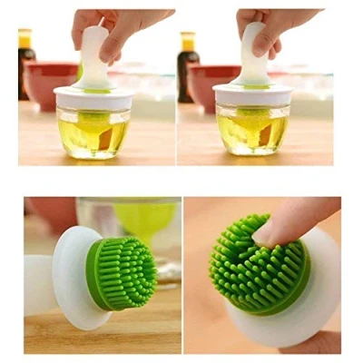 Image of Neat Ideas Dip &amp; Go Silicone Basting Marinating Brush Set