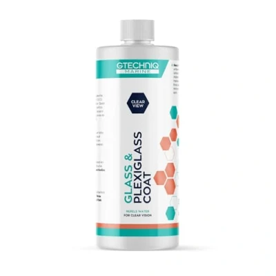 Image of Gtechniq Marine Glass and Plexiglass Coat for Boats, Yachts, Powerboats Jet Skis, Water Repellent Window Cleaner 250ml