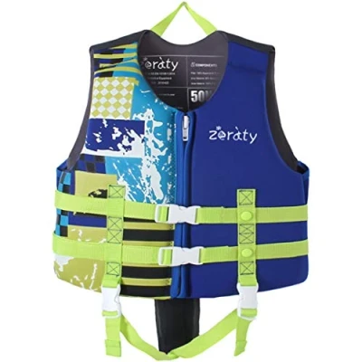 Image of Zeraty Kids Swim Vest Float Jacket for Toddlers with Adjustable Strap Boys Girls Age 2 9+ Years/36 88Lbs
