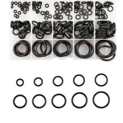Image of Tabanzhe O Ring Seals Kit 200PCS 15 Sizes Rubber Gasket Assorted Electrical Spacer Kitchen Tap Washers Set for Plumbing Automotive Faucet Insulated Pipe Repairing Plumber
