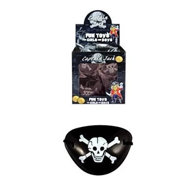Image of Dkbees® 6 Pirate Eye Patches Pinata Toy Loot/Party Bag Fillers Wedding/Kids