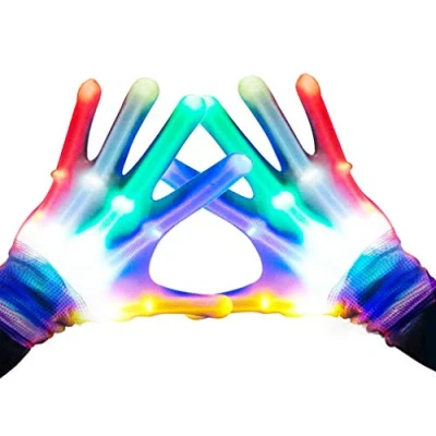 Image of Toys for 3 12 Year Old Boys, LED Flash Gloves Girls Halloween Gifts Boys Cool Fun Christmas Xmas Stocking Stuffers Fillers