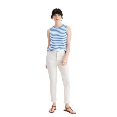 Image of DOCKERS Women&#039;s Weekend Chino Slim Pants, EGRET, 32W Long