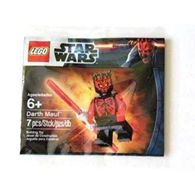 Image of LEGO Star Wars: Shirtless Darth Maul Minifigure (Exclusive) Set 5000062 (Bagged)
