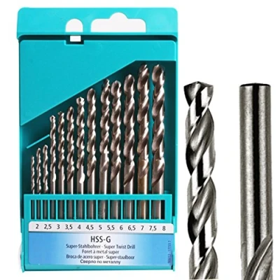 Image of 13Pc Professional Heller Hss G Ground Drill Bit Set (2mm 8mm)