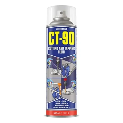 Image of (PACK OF 15) Action Can CT 90 Cutting &amp; Tapping Fluid Spray 500ml Aerosol.