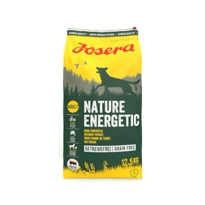 Image of Josera Nature Energetic grain free complete dry food for adult dogs 12.5kg