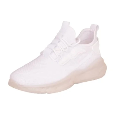 Image of Crosshatch Men&#039;s Lightweight Gym Trainers Sports Shoes for Men, Comfortable &amp; Durable, Various (White, UK Footwear Size System, Adult, Numeric, Medium, 8)
