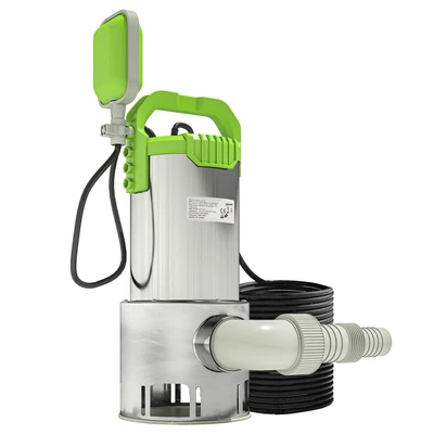 Image of 1100W Water Pump with Float Switch, 18500L/H Electric Sump Outsunny