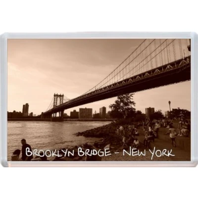 Image of Brooklyn Bridge New York 96 x 67mm Jumbo Fridge Magnet