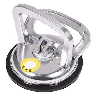 Image of Glass Suction Cup Professional Heavy Duty Aluminium Alloy Thicked Lifter with Single Plate Dent Repair Puller Handle