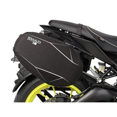 Image of SHAD Y0MT97SE Kit Side Bag Holder Yamaha MT09 &#039;17, Black