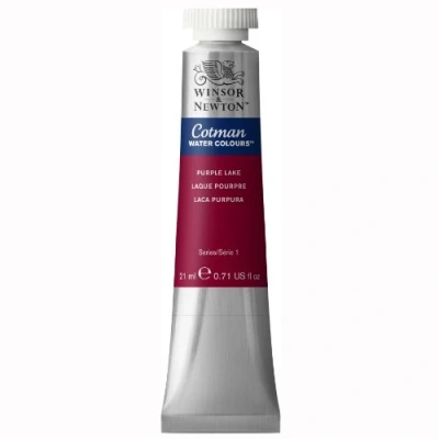 Image of Winsor &amp; Newton Cotman 21ml Water Colour Tube Purple Lake