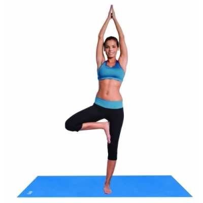 Image of Body Sculpture Men&#039;s BB8311 Yoga Mat, Blue, L150 x W60 cm