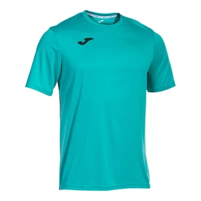 Image of Joma Men&#039;s Combi M/C T Shirt, Turquoise, M