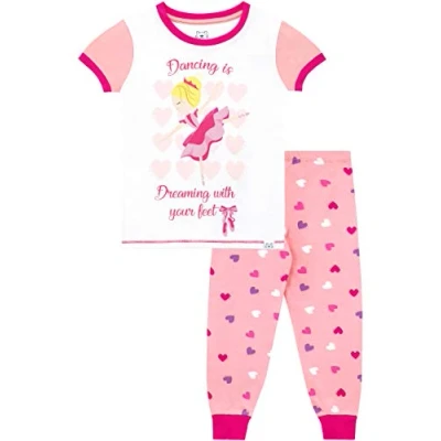 Image of Harry Bear Girls Ballerina Princess Pyjamas Pink Age 18 to 24 Months
