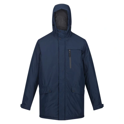 Image of Regatta Mens Penbreak Waterproof Jacket (Navy) Size Small