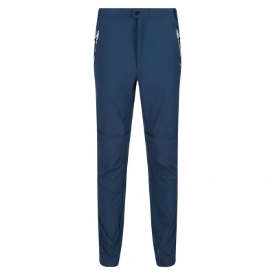 Image of Regatta Mens Mountain Zip Off Trousers (Moonlight Denim) Navy/Blue Size 40 Regular
