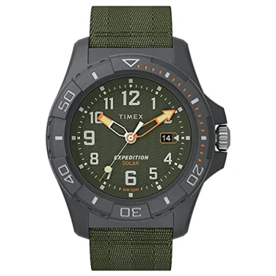 Image of Timex Men Analogue Quartz Watch with Fabric Strap TW2V40400