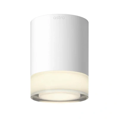 Image of Astro Ottawa Dimmable Bathroom Downlight IP65 Rated (Matt White), GU10 LED Lamp, Designed in Britain 1474002 3 Years Guarantee