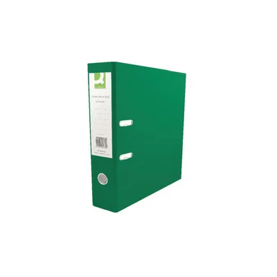 Image of Q Connect Lever Arch File Paperbacked Foolscap Green Pk 10 KF20032