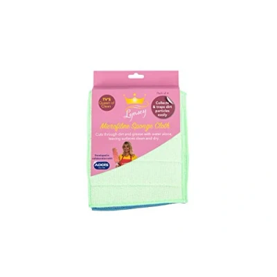Image of Addis LQOC Microfibre Cleaning Cloth For A Range Of Surfaces 4 Pack.
