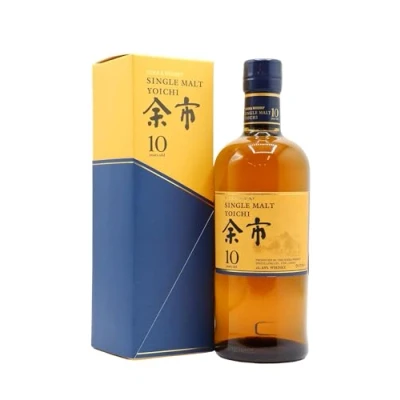 Image of Nikka Yoichi Single Malt Japanese 10 year old Whisky 70cl 45% ABV