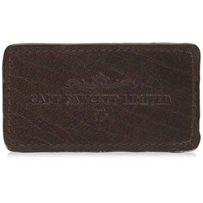 Image of Captain Fawcett&#039;s Leather Case for Folding Pocket Moustache Comb