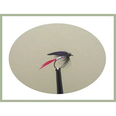 Image of Barbless Flies, 6 Pack Butcher Wet Trout Choice of Sizes for Fly Fishing (Mixed)