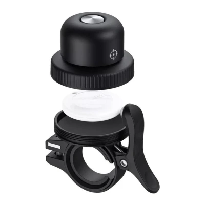 Image of Mili MiBell Trackable Bicycle Bell Black, Black