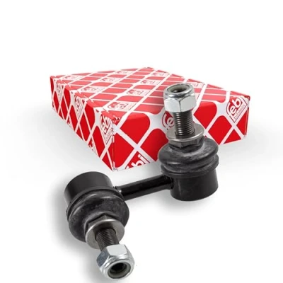 Image of 56261EA500 Anti roll bar link FEBI BILSTEIN 34717 Rear Axle Right 65mm M12 x 1,25 BMTS Turbo NEW with nuts Steel NISSAN: Pathfinder 3