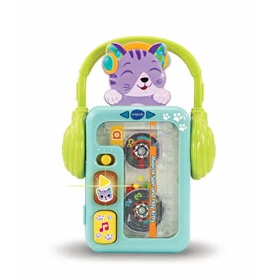 Image of VTech Baby Musical Spin and Play Kitty, Interactive Toy for Boys &amp; Girls 9, 12, 24 + months, English Version