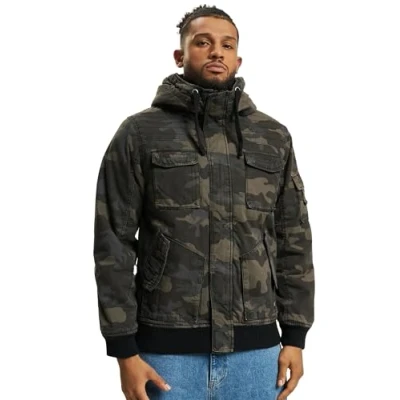 Image of Brandit Men&#039;s Bronx Jacket, Dark camo, XXL