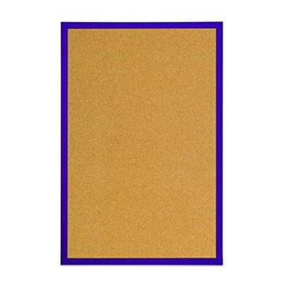 Image of Bi Office Cork Notice Board 30 x 40 cm Purple