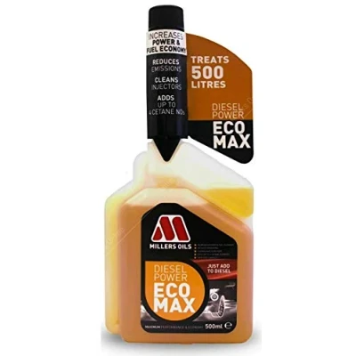 Image of Millers Oils Diesel Power Ecomax Fuel Additive Treatment 500ml