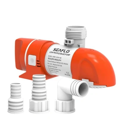 Image of SEAFLO 14B Series 12V 1100 GPH Automatic Low Profile Bilge Pump