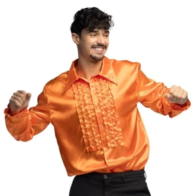 Image of Boland 10232629 Disco Shirt, Orange, 46/48 (EU)