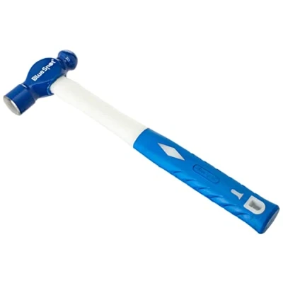 Image of Blue Spot Tools Fibreglass Ball Pein Hammer, Blue, 16 oz