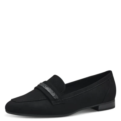 Image of MARCO TOZZI Women&#039;s 2 24211 42 Loafers, Black, 5