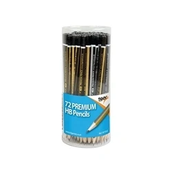 Image of Tiger Assorted HB Pencil Pot (72 Pack) 301532