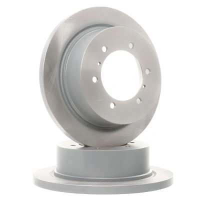 Image of MB618797 Brake disc BLUE PRINT ADC44335 Rear Axle 315mm 18mm 6 Hole 140mm solid Coated MITSUBISHI: PAJERO Sport 1 SUV, 2
