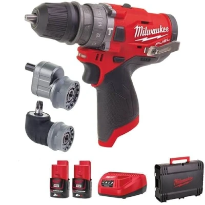 Image of Taladro Percutor Subcompacto M12 FUEL™ with desmontable rocket holder M12FPDXKIT 202X