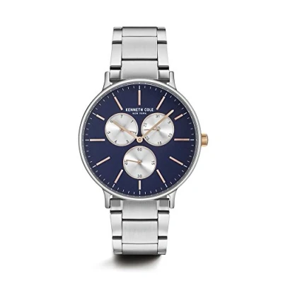 Image of Kenneth Cole New York Men&#039;s Analog Quartz Watch with Stainless Steel Strap KC14946008