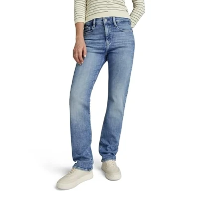 Image of G Star Women&#039;s Strace Straight Jeans, blue (sun faded donau D23951 D441 G347), 27W / 28L