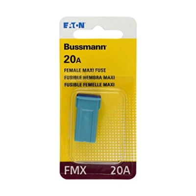 Image of Bussmann (BP/FMX 20 RP) Blue Amp Female Maxi Fuse