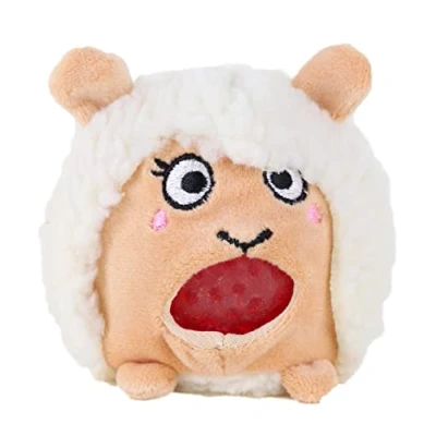 Image of Toyland® 8cm Furry Farm Animal Jelly Squeezers Children&#039;s Novelty Toys (Sheep)