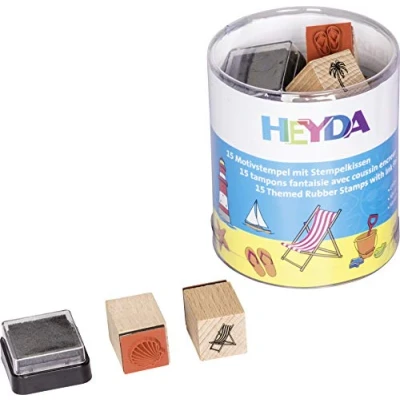 Image of Heyda Stamp Set (Holiday) Motivgröße: 1,5cm x